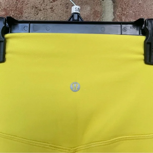 Lululemon yellow Align High Rise Leggings 28” inseam NWT 12 - Picture 10 of 10
